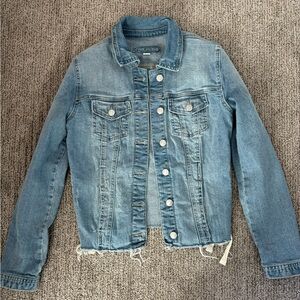 Maurices Light Blue Denim Jacket